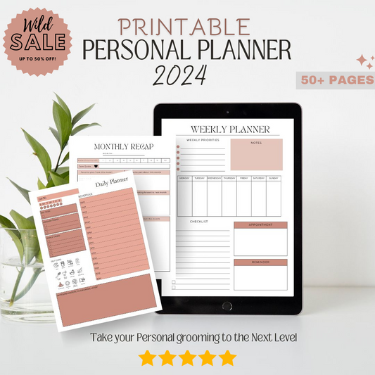 The Ultimate Life Organizer-Premium Digital Printable Planner